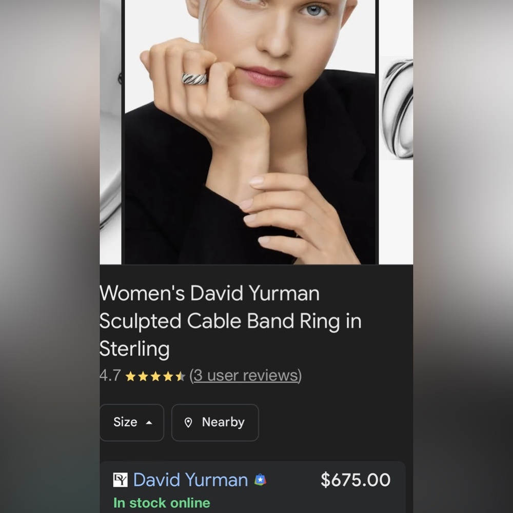 DY cable band ring